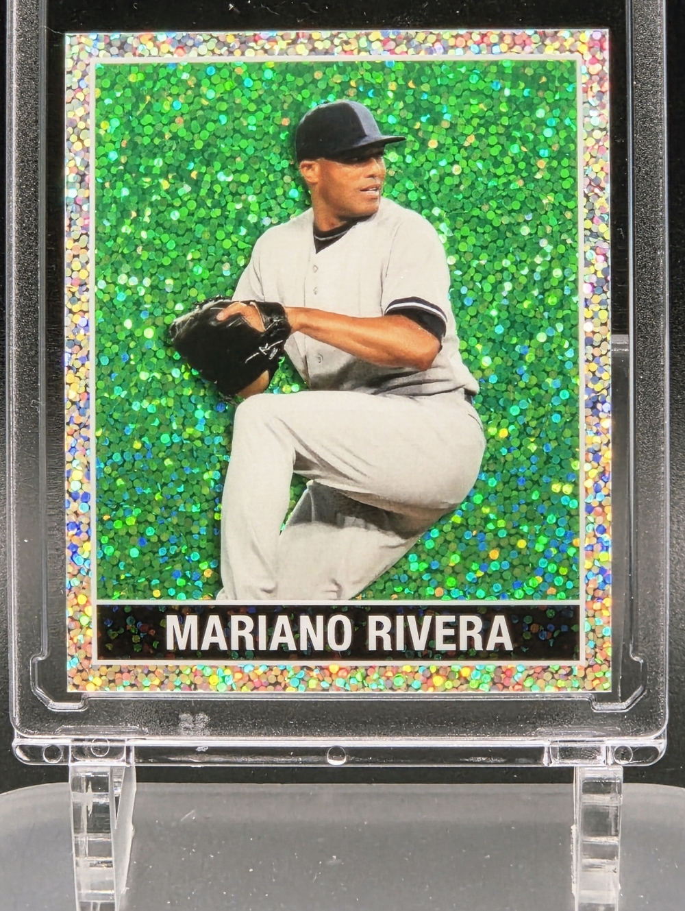 2025 Leaf 15th Anniv  Mariano Rivera Super Prismatic 1/1 Pre-Production Proof
